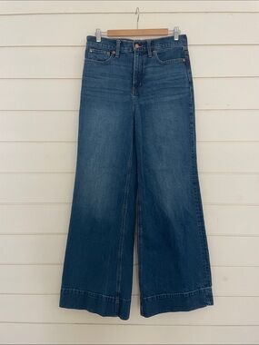Jcrew Wide Leg High-Rise Trouser Jeans  size 29